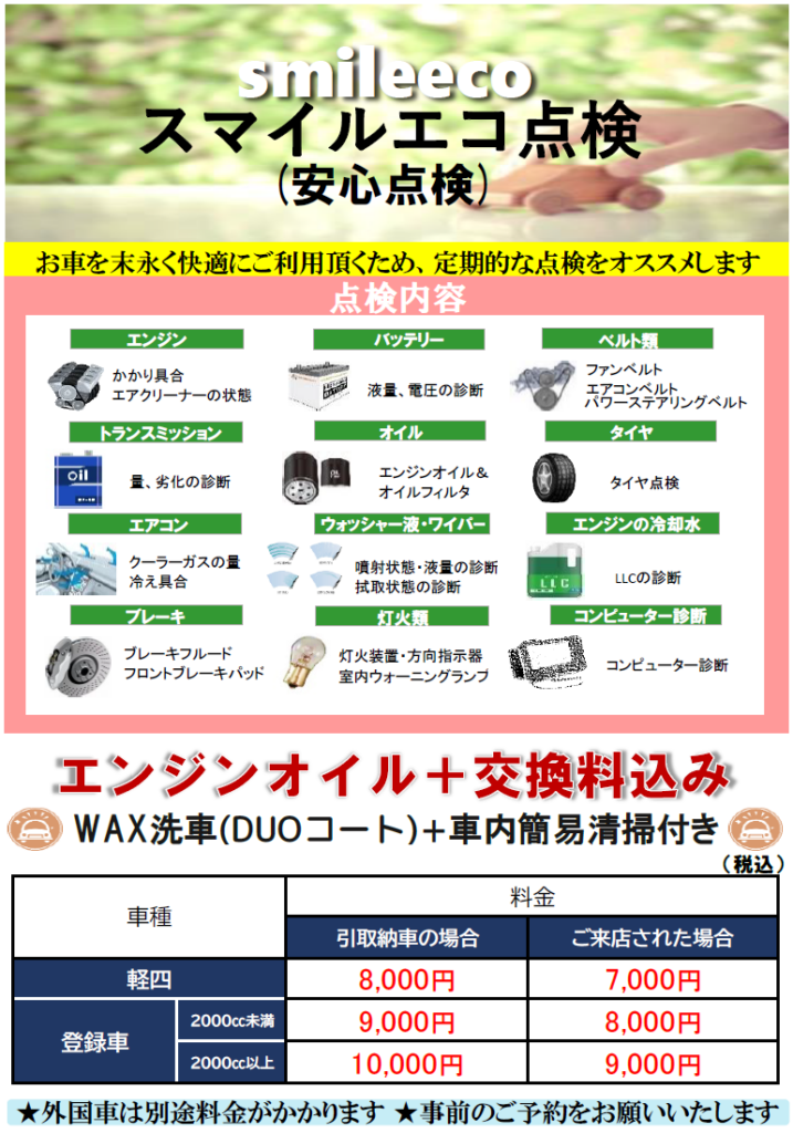 スマイルエコ点検